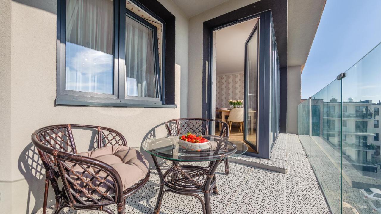 Apartament Z 1 Sypialnia Retro Deluxe 60 F Perlowa Przystan - Holiday City كولوبرزيغ المظهر الخارجي الصورة